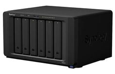 Сетевое хранилище Synology DS1621+ 6x3.5/2.5" HDD/SSD SATA (2xNVMe), RAID 0/1/5/6/10/JBOD, 4xGbLAN, 3xUSB3.2, 2xeSATA, без HDD