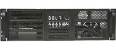 Корпус серверный 3U Procase RE306-D4H7-C-48 4x5.25 ext+7*3,5 int ,черный,без блока питания,глубина 480мм,MB CEB 12"x10.5"