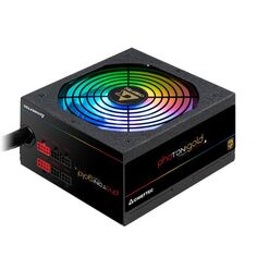 Блок питания ATX Chieftec GDP-750C-RGB 750W, Active PFC, ARGB Rainbow 140mm fan, Cable Management Retail