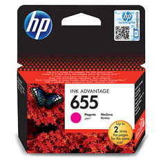 Картридж HP 655 CZ111AE для принтеров HP DJ IA 3525/5525/4515/4525, пурпурный, 600 стр