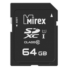 Карта памяти 64GB Mirex 13611-SD10CD64 SDXC Class 10 UHS-I