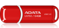 Накопитель USB 3.0 64GB ADATA UV150 красный