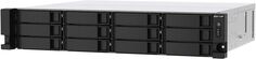 Сетевой RAID-накопитель QNAP TS-1273AU-RP-8G 12 HDD trays, 2x 2.5 GbE, rackmount, 2 PSU. 4-core AMD V1500B, RAM 8 GB. W/o rail kit RAIL-B02