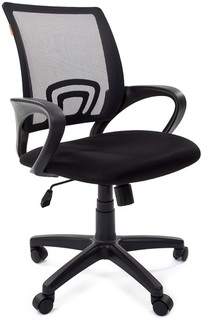 Кресло офисное Chairman 696 7000799 черное (TW-01), до 120 кг