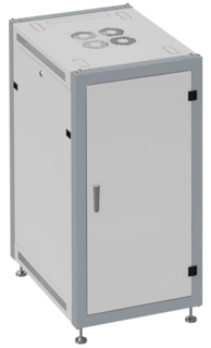 Шкаф напольный 19", 27U SYSMATRIX SL 6827.722 600x800x1330mm (ШхГхВ) передняя дверь сплошная металлическая, задняя дверь сплошная металлическая, повор
