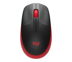 Мышь Wireless Logitech M190 красный/черный оптическая (1000dpi) USB (2but) 910-005915 / 910-005908