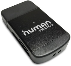 Карт-ридер CBR Human Friends Speed Rate Multi black. 4 слота, поддержка карт: Micro MS (M2), microSD, T-flash, SD, MMC, SDHC, DV, MS, MS Pro, MS Pro D