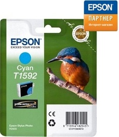 Картридж Epson C13T15924010 для принтера Stylus Photo R2000 голубой