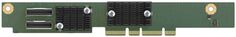 Плата расширения Intel CYPRISER3RTM 1U PCIe riser with 2x SilmSAS x8 connector to support up to 4 NVMe drive in M50CYP 1U/2U systems