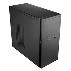 Корпус mATX Powerman ES725BK USB3.0 6120640 черный без БП (USB 3.0 + USB 2.0, Audio),