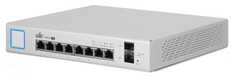 Коммутатор PoE Ubiquiti US-8-150W 8x100/1000 PoE, 2xSFP, 19"