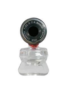 Веб-камера CBR CW 830M red, 0.3Мп, CMOS, 640х480/15 кадр/сек, USB 2.0, микрофон