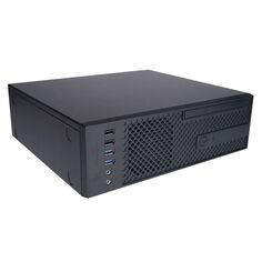 Корпус mATX InWin CJ708 6137379 черный, 256W, 2*USB 3.0, 2*USB 2.0, audio