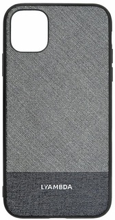Чехол Lyambda EUROPA LA05-1261-GR для iPhone 12/12 Pro grey strip
