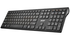 Клавиатура Acer OKR020 ZL.KBDEE.004 черный USB беспроводная slim Multimedia
