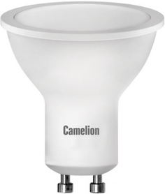 Лампа светодиодная Camelion LED10-GU10/845/GU10 10Вт/85Вт, GU10, 170-265В, 4500К, 800лм, рефлектор (13683)