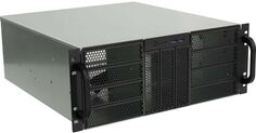 Корпус серверный 4U Procase RE411-D11H0-A-48-F черный, без БП, ATX 12"x9.6"