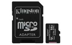 Карта памяти MicroSDXC 64GB Kingston SDCS2/64GB Class 10 UHS-I, SD adapter