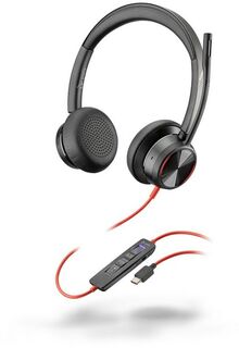 Гарнитура Plantronics BlackWire 8225-M Poly с активным шумоподавлением (USB A, Microsoft Teams)