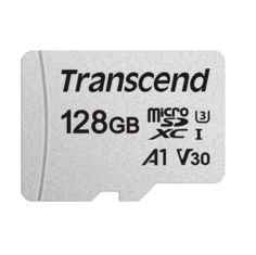 Карта памяти 128GB Transcend TS128GUSD300S microSDXC Class 10 U3, V30, A1 300S без адаптера