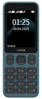 Мобильный телефон Nokia 125 DS 16GMNL01A01 blue