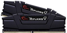 Модуль памяти DDR4 32GB (2*16GB) G.Skill F4-3200C16D-32GVK Ripjaws V PC4-25600 3200MHz CL16 XMP 1.35V Classic Black