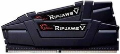 Модуль памяти DDR4 16GB (2*8GB) G.Skill F4-3200C16D-16GVKB Ripjaws V PC4-25600 3200MHz CL16 XMP 1.35V Classic Black