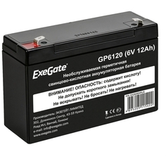 Батарея Exegate GP6120 EX282954RUS (6V 12Ah, клеммы F1)