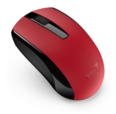 Мышь Genius ECO-8100 red, 800/1200/1600 dpi, радио 2,4 Ггц, аккумулятор, USB