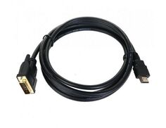 Кабель интерфейсный HDMI-DVI TV-COM LCG135F-2M М/М, 2m, 2 фильтра