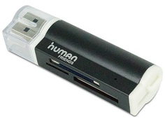 Карт-ридер CBR Human Friends Lighter black, Multi Card Reader, All-in-one, Micro MS(M2), SD, T-flash, Micro SD, MS-DUO, MMC, SDHC,DV,MS PRO, MS, MS PR
