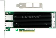Сетевой адаптер LR-LINK LREC9802BT Intel X540 2xRJ45 10G/1000/100/10Mbps PCIe v2.0 x8