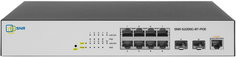 Коммутатор управляемый SNR SNR-S2200G-8T-POE Web Smart POE /L2, 8*10/100/1000BaseT, 2*100/1000BaseX (SFP), POE 100W