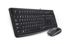 Клавиатура и мышь Logitech MK120 920-002561 black, USB, RTL