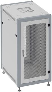 Шкаф напольный 19", 18U SYSMATRIX SL 6818.734 600x800x935mm (ШхГхВ) передняя дверь перфорированная, задняя дверь двухстворчатая перфорированная, повор