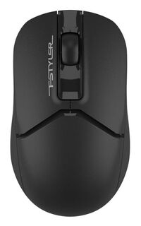 Мышь Wireless A4Tech Fstyler FG12S черный оптическая (1200dpi) silent USB (3but) 1454153