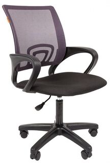Кресло офисное Chairman 696 LT 7024143 серое (TW-04), ткань стандарт/сетчатый акрил, до 80кг