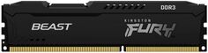 Модуль памяти DDR3 8GB Kingston FURY KF318C10BB/8 Beast Black 1866MHz CL10 2RX8 1.5V 240-pin 4Gbit