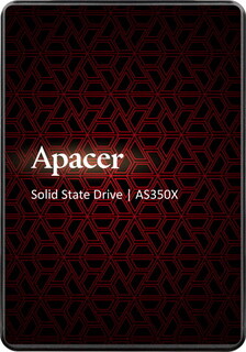 Накопитель SSD 2.5 Apacer AP1TBAS350XR-1 Panther AS350X 1TB SATA 6Gb/s 3D TLC 560/540MB/s IOPS 93K/80K MTBF 1.5M