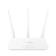 Роутер Tenda F3 Wi-Fi IEEE802.11/b/g/n, 300 Мбит/с, 2.4 ГГц, 3хLAN, белый
