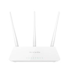 Роутер Tenda F3 Wi-Fi IEEE802.11/b/g/n, 300 Мбит/с, 2.4 ГГц, 3хLAN, белый