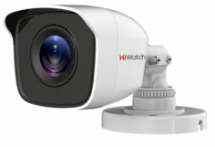 Видеокамера HiWatch DS-T200S 2Мп, CMOS, 106°/2.8 мм, PAL: 1080p/25 к/с, NTSC: 1080p/30 к/с, подсветка 30 м, Smart ИК, IP66