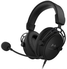 Гарнитура HyperX Cloud Alpha S Blackout 4P5L2AA черная, оголовье, кабель 1м