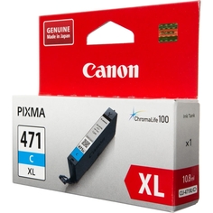 Картридж Canon CLI-471XL C 0347C001 для MG5740, MG6840, MG7740. Голубой. 715 страниц.