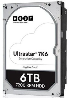 Жесткий диск 6TB SAS 12Gb/s Western Digital 0B36047 HUS726T6TAL5204 WD/HGST Ultrastar 7K6 (3.5’’, 256MB, 7200 RPM, 512E SE)
