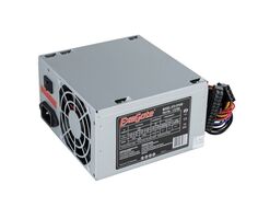 Блок питания ATX Exegate CP450 EX172785RUS 450W, 8cm fan, 24p+4p, 3*SATA, 2*IDE, FDD