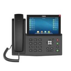 Телефон VoiceIP Fanvil X7 20 линий SIP, 2х10/100/1000, 7" цветной дисплей 800x400, 127 клавиш быстрого набора, POE, подсветка клавиш