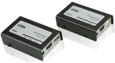 Удлинитель Aten VE803-AT-G HDMI+USB, 60 м, 2xUTP Cat5e, HDMI+2xRJ45+USB, F, без шнуров, 2xБП 220> 5V