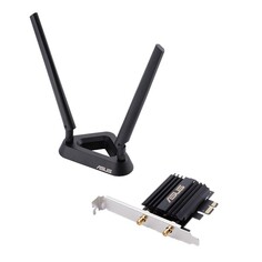 Сетевой адаптер ASUS PCE-AX58BT WI-FI 802.11ax, 2402 + 574Mbpsб PCI-E Adapter, 2 антенны