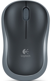 Мышь Wireless Logitech M185 910-002238 swift grey, USB, 1000dpi,